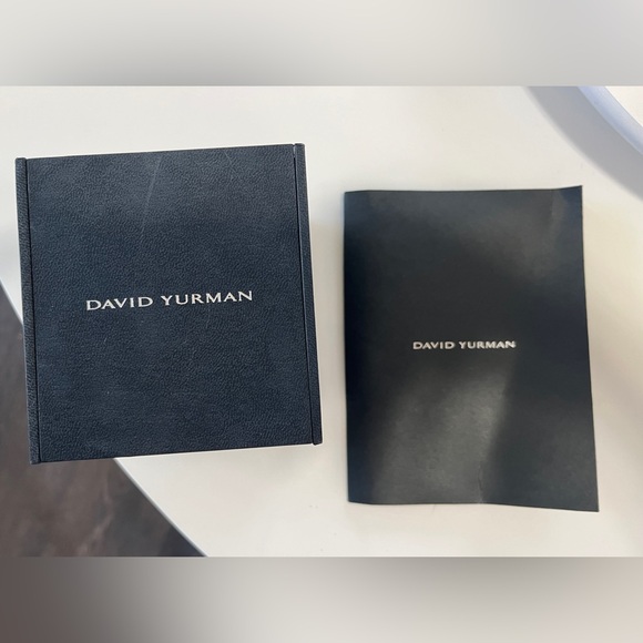 David Yurman Diamond Buckle Classic Cable Bracelet 5mm - Sterling Silver - Picture 6 of 14